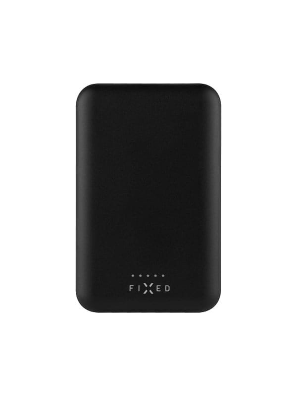 FIXZENM-6-BK - Powerbank, MagSafe, 15 W, 6000 mAh, 1x USB-C, 20 W, schwarz