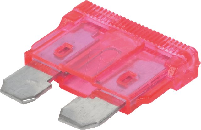 FKS 4A - Kfz-Flachsicherung, 4A, rosa