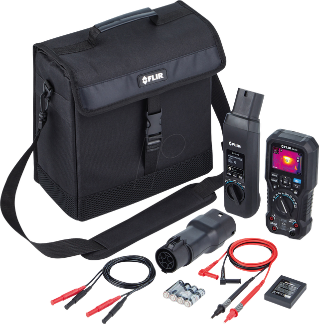 FLIR EV-KIT-2 - EVSE-Testkit, EV45-T2 Adapter, DM286 Multimeter, Prüfspitzen