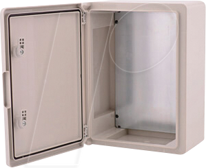 FLT 350250150 GR - Wandgehäuse IP65, 250 x 350 x 150 mm, grau
