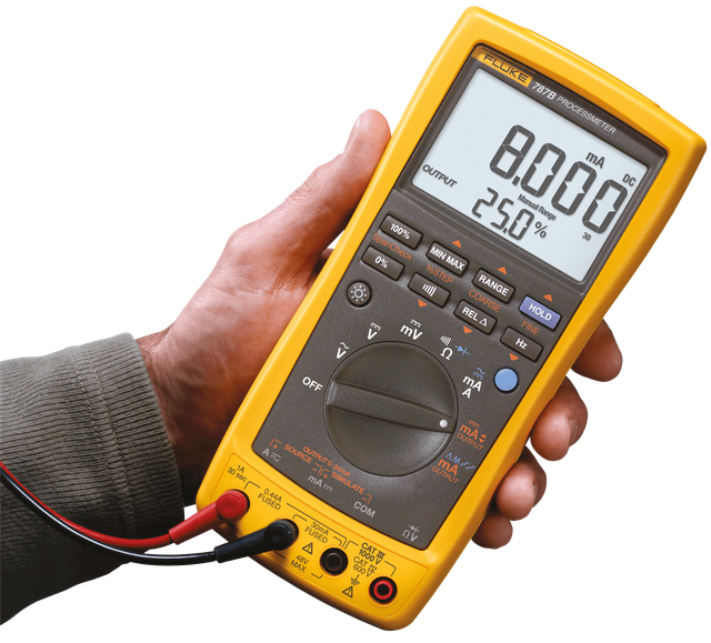 FLUKE 787B - Kalibrator mit integriertem Digital-Multimeter, ProcessMeter 787