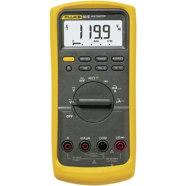 FLUKE 83V - Multimeter 83V, digital, 6000 Counts