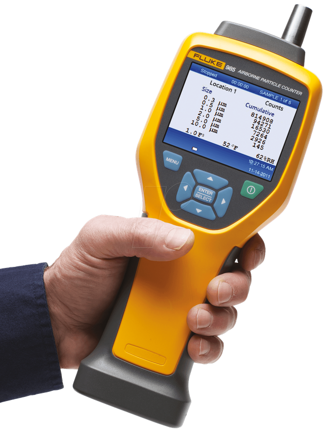FLUKE 985 - Partikelzähler 985, 0,3 µm bis 10,0 µm
