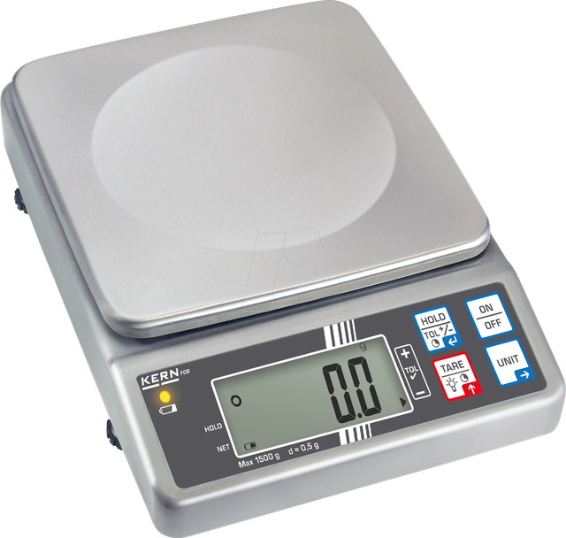 FOB 6K2 - Tischwaage, digital, bis 6 kg, 2 g