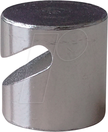 FRANKEN HMN16 - Magnete, mit Haken, 16 mm, silber, 4 Stück