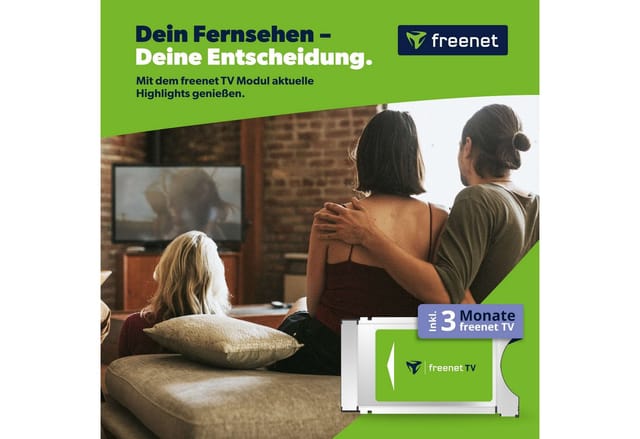 FREENET FR006 - CI+ TV Modul, 3 Monate freenet TV