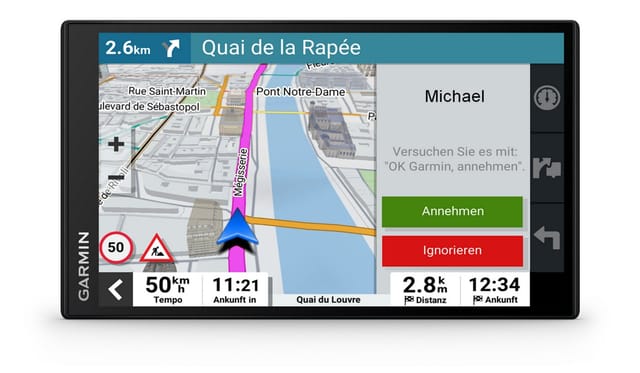 GARMIN DS76EU - PKW-Navigation - 7'' (17,78cm), EU (45 Länder)