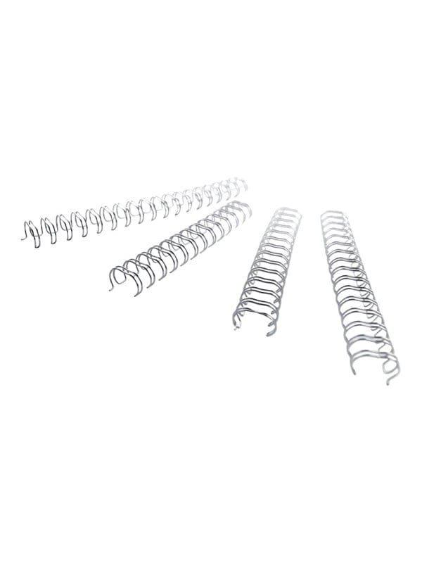 GBC RG810797 - Binderücken, Draht, 11 mm, silber, 100 Stück