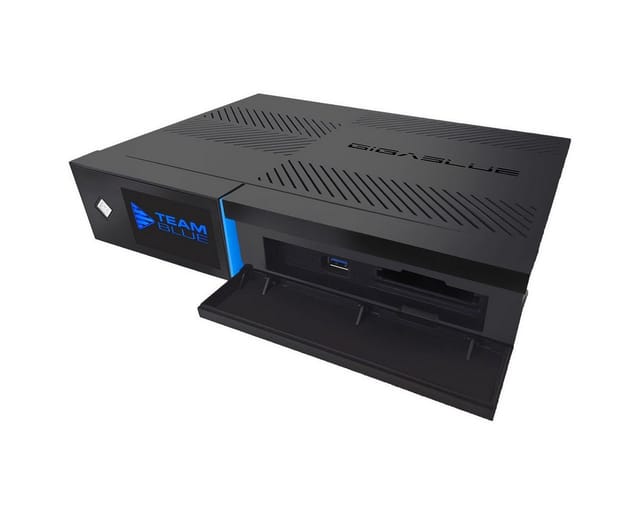 GBL UHD-GB/008 - Receiver, 2x DVB-S2 FBC Tuner, 4K + WLAN