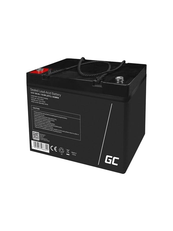 GC AGM56 50AH - Blei-Vlies-Akku, AGM, 12V, 50 Ah