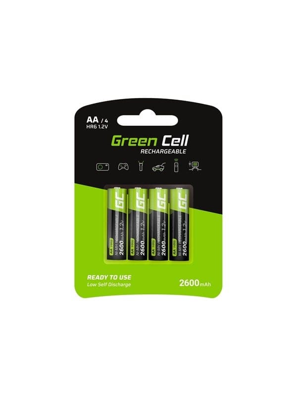 GC GR01 - NiMh Akku, AA (Mignon), 2600 mAh, 4er-Pack