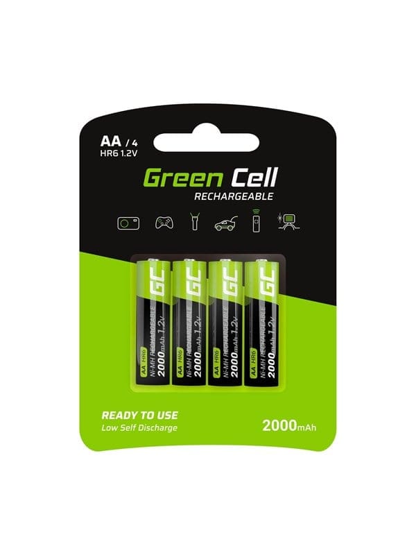 GC GR02 - NiMh Akku, AA (Mignon), 2000 mAh, 4er-Pack