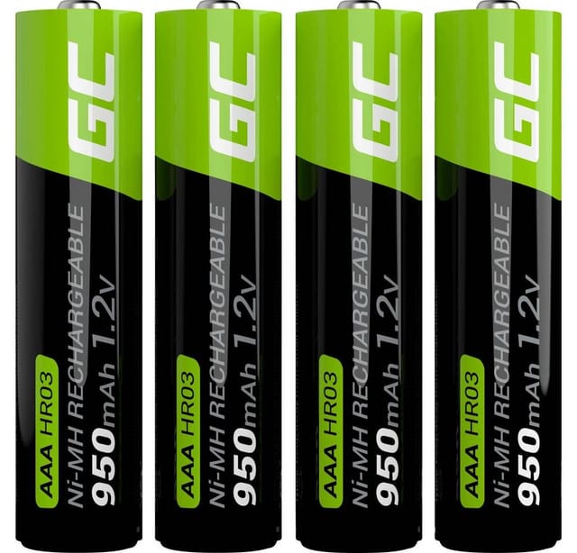 GC GR03 - NiMh Akku, AAA (Micro), 950 mAh, 4er-Pack