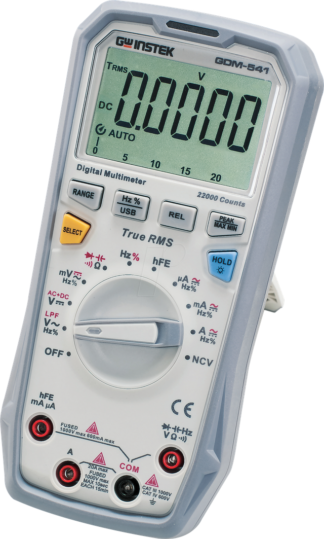 GDM-541 - Multimeter GDM-541, digital, 22000 Counts, TRMS, USB