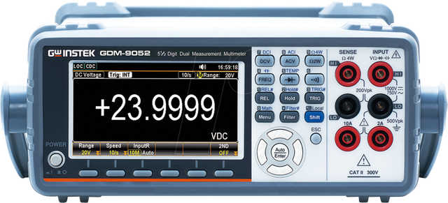 GDM-9052 - Tischmultimeter GDM-9052, digital 239999 Counts