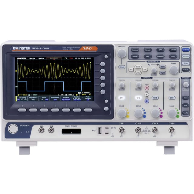 GDS-1102B - Digital-Speicher-Oszilloskop GDS-1102B, 100 MHz, 2 Kanäle