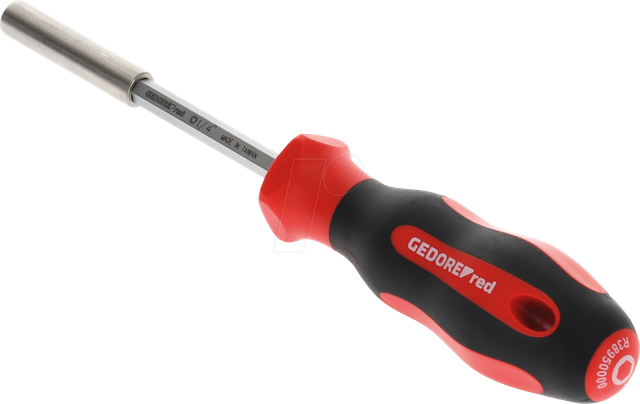 GEDO R38950000 - Bit-Schraubendreher, 1/4'', 100 mm, 2K-Griff
