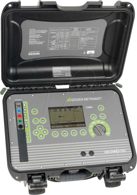 GEOHM XTRA - Erdungsmessgerät GEOHM XTRA, DIN VDE 0413-4