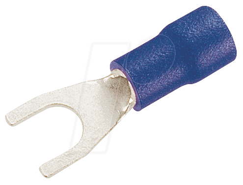 GK-B-3 - Gabel-Kerbschuhe, für M3, blau