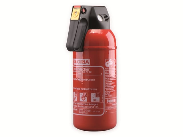 GLORIA P2GM - Feuerlöscher, Auto