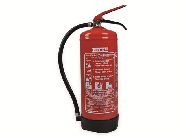 GLORIA PD6GA - Feuerlöscher, Pulver