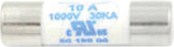 GMCI Z109L - Sicherung, 1000 V, 10 A, ff, 10er-Pack