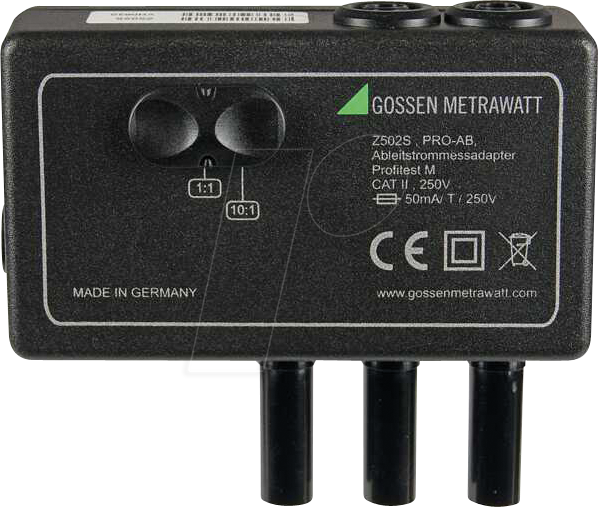GMCI Z502S - Adapter für PROFITEST MXTRA, für Ableitstrom