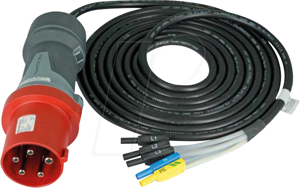 GMCI Z570D - CEE-Adapterkabel für E-Mobility Installationstester, 63 A