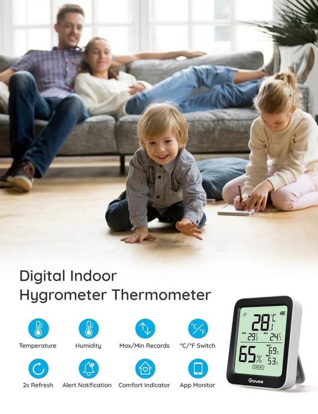 GOVEE H5075 - Bluetooth Thermometer / Hygrometer