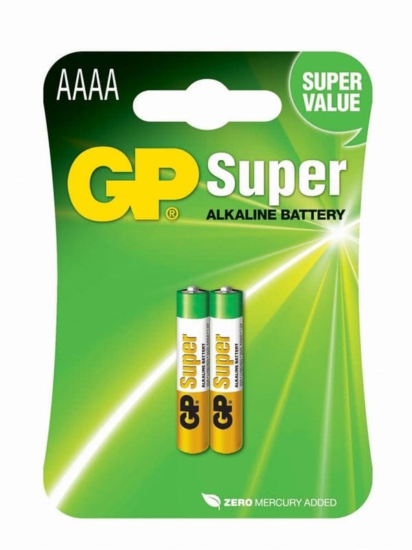 GP S1 AAAA - Super, Alkaline Batterie, AAAA (Mini), 2er-Pack