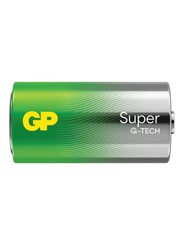 GP S2B C - Super, Alkaline Batterie, C (Baby), 2er-Pack