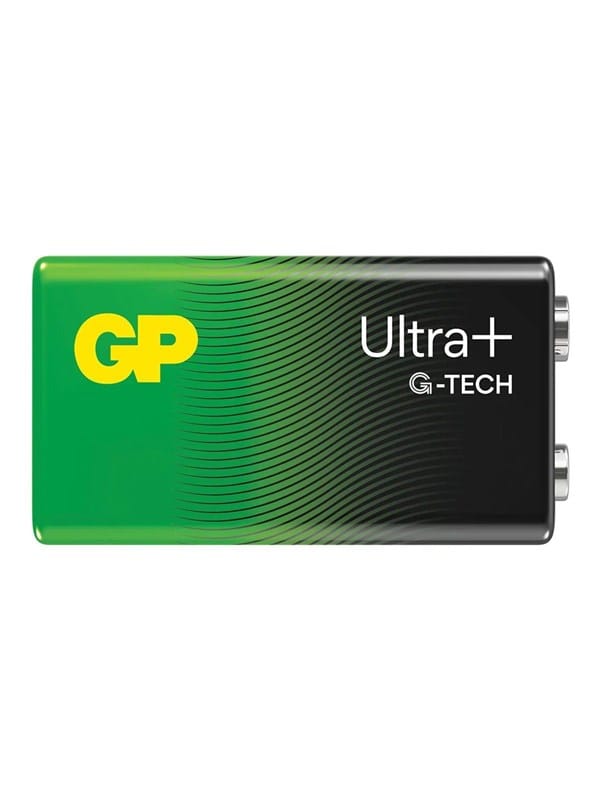 GP UP1 9-VOLT - Ultra Plus, Alkaline Batterie, 9-V-Block, 1er Pack