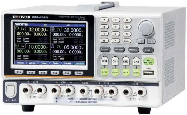 GPP-4323 - Labornetzgerät, 0 - 32 V, 0 - 3 A, programmierbar, 4 Kanäle