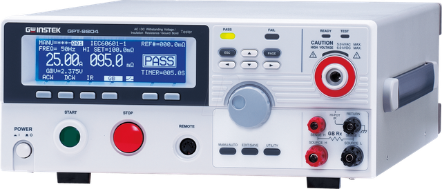 GPT-9804 - Sicherheitstester GPT-9804, 200 VA AC/DC, Erdungsmessung