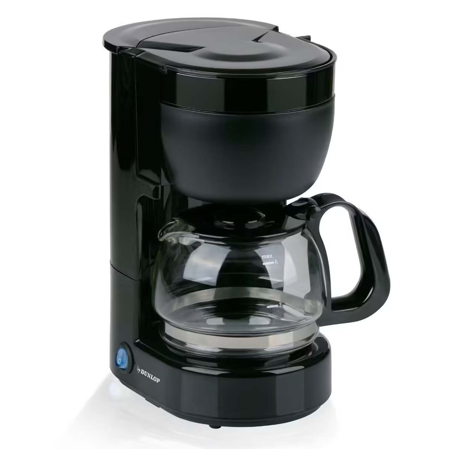Cafetière Voiture 12v 170w Dunlop - Machine À Café Voyage & Camping-car 0,65l, Prise Allume-cigare Avec Filtre Permanent Lavable