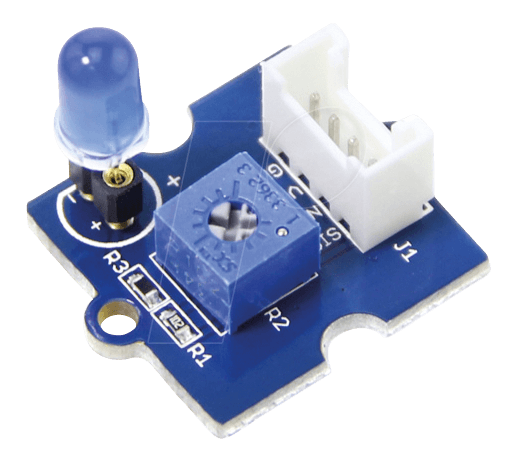 GRV LED 5 BL - Arduino - Grove LED, 5 mm, blau