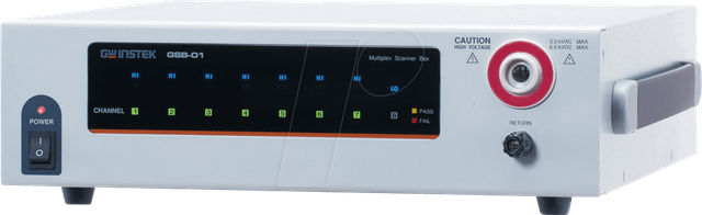 GSB-01 - Multiplex Scanner Box GSB-01 für GPT-Serie, 8 Kanäle
