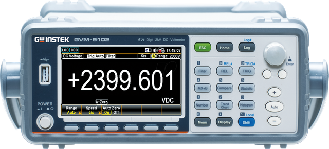 GVM-9102 - Voltmeter, 2000 V DV, 6 1/2 Digit