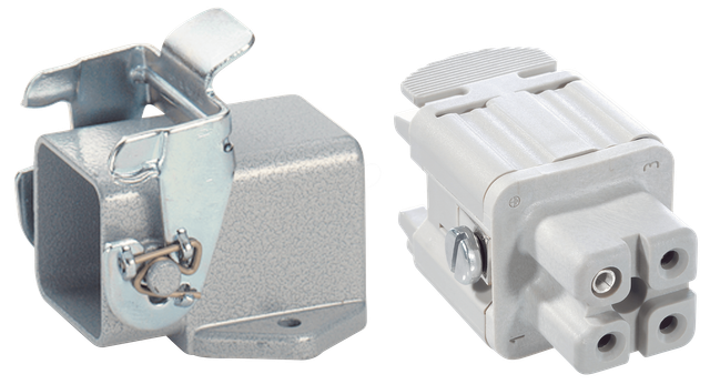 HA 3 B MAGS - EPIC® H-A 3 - 3+PE - Buchse, MAGS, grau