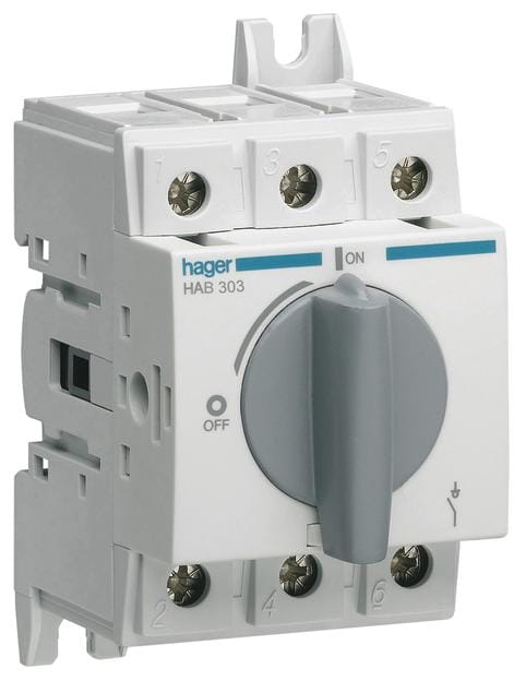 HAGER HAB303 - Lasttrennschalter 3polig 32A