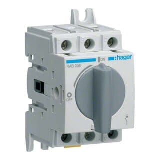 HAGER HAB304 - Lasttrennschalter 3polig 40A