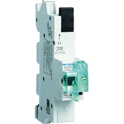 HAGER HTS135E - SLS-Schalter 1P E-35A Sammelschiene QC