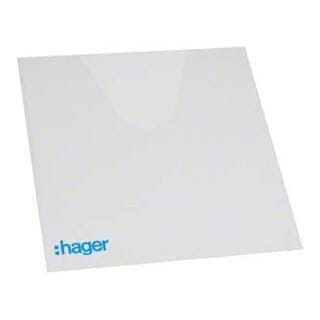 HAGER VZ407 - Plantasche, Volta, 220x240mm, für Dokumente, klarsicht