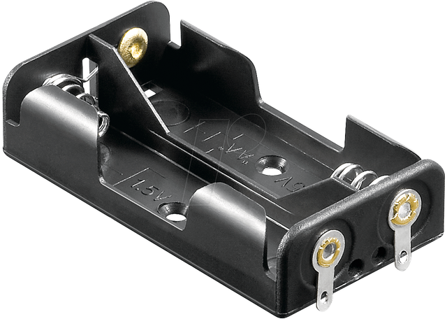 HALTER 2XAAZ - Batteriehalter für 2 Mignonzellen (AA)