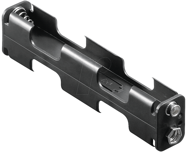 HALTER 4XAADK - Batteriehalter für 4 Mignonzellen (AA)