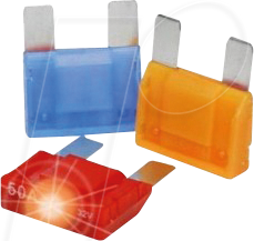 HANSOR 340635 - KFZ-Sicherung, Maxi, 32 V, 40 A, LED, orange