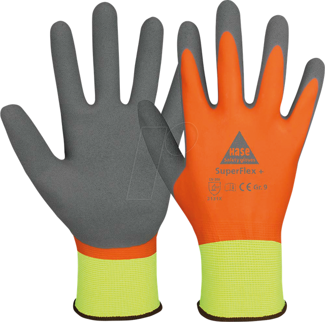 HASE 508645 9 - Montagehandschuhe, Superflex Plus, Gr. 9