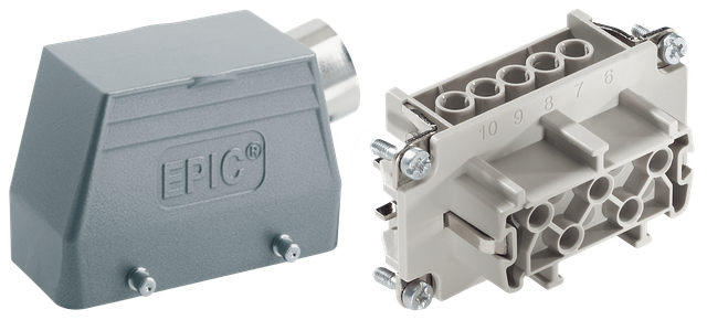HBE 10 S TS M25 - EPIC® H-BE 10 - 10+PE - Stecker, TS, M25