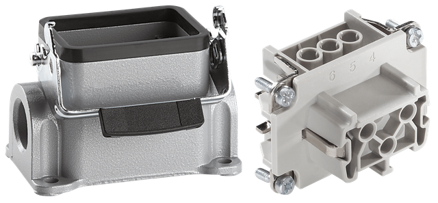 HBE 6 B SGRLB - EPIC® H-BE 6 - 6+PE - Buchse, SGR-LB, M20
