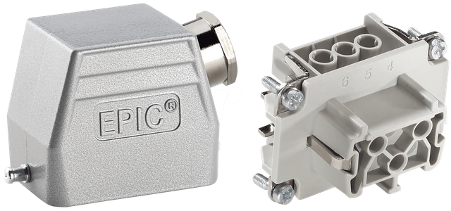 HBE 6 S TS - EPIC® H-BE 6 - 6+PE - Stecker, TS, M20